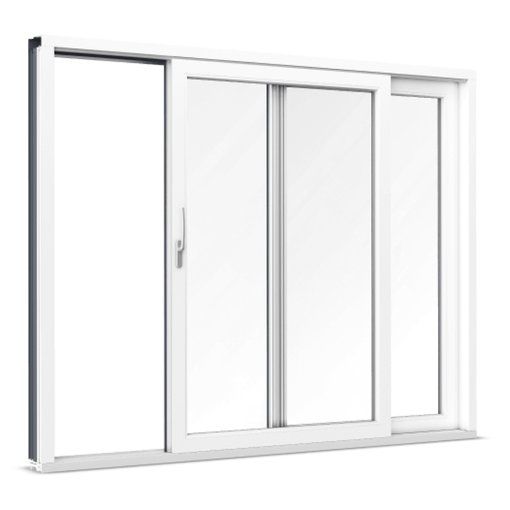 Lift-and-slide door (HST) uPVC-alu