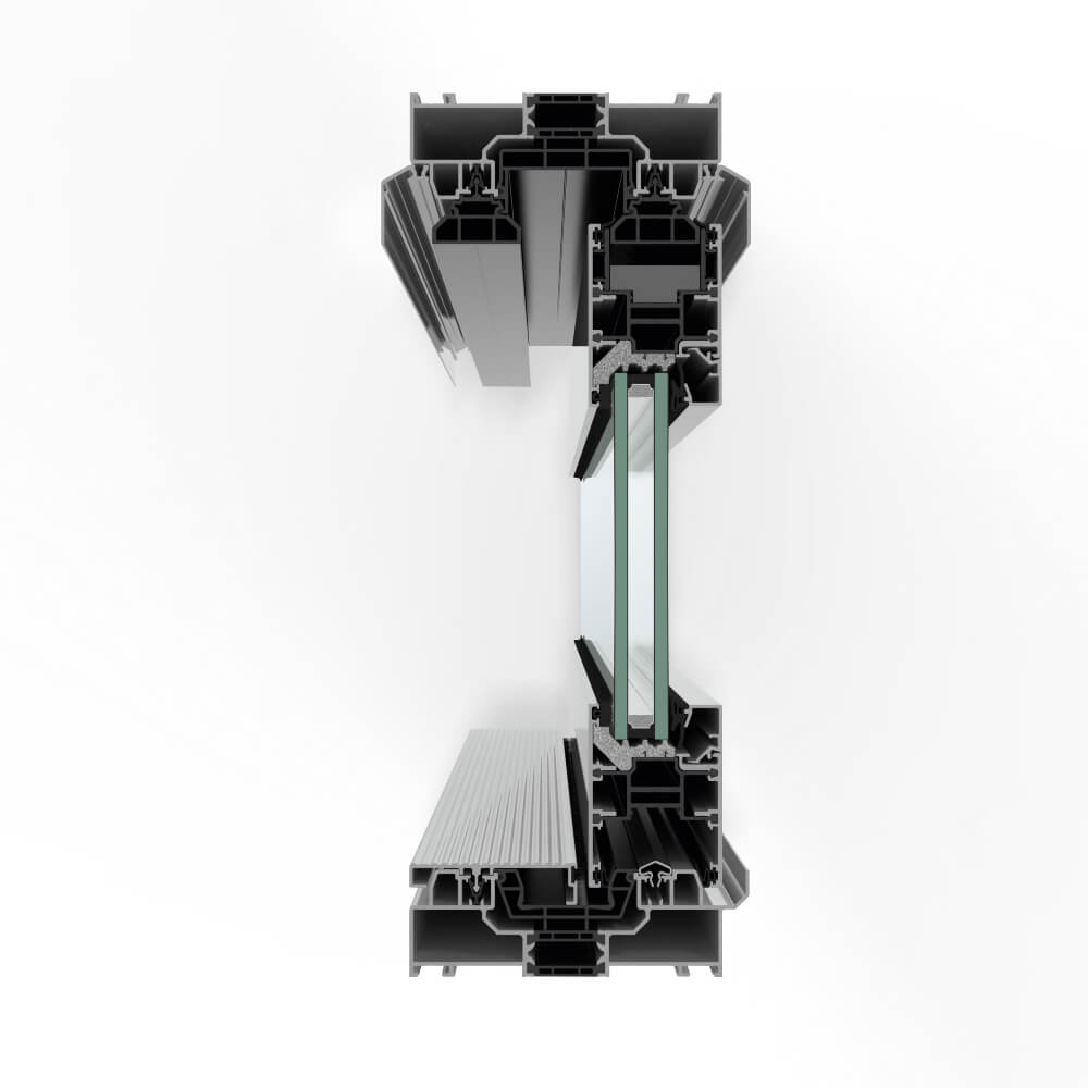 Schüco ASE 60 profile from above
