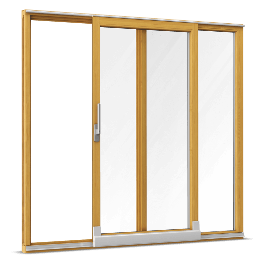 Wood Patio Door