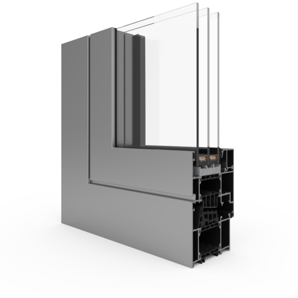 ALUPROF MB-86 corner profile