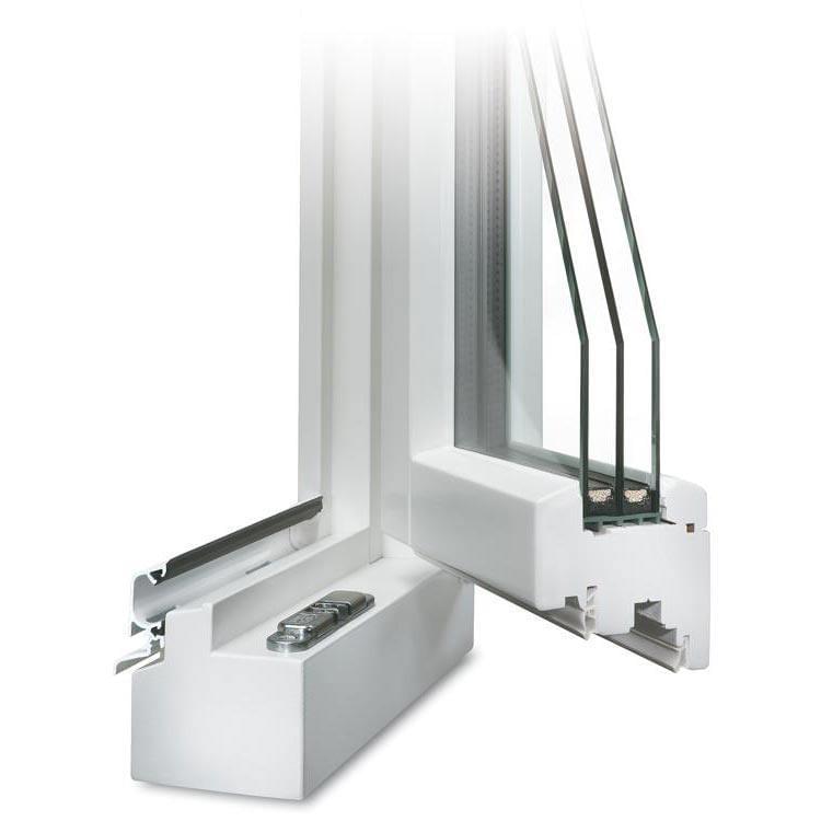 Open Classic IV 78 wooden tilt and slide patio door in white