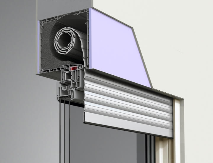 Top mount roller shutter basic