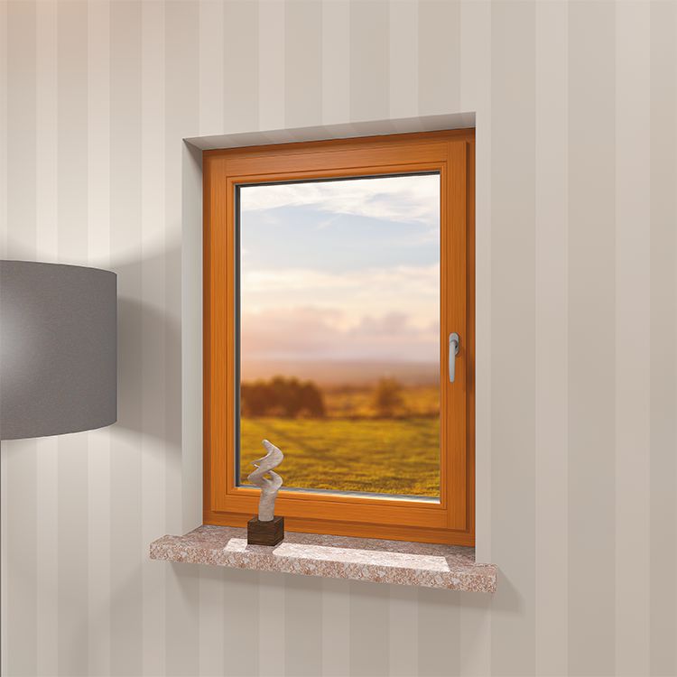 Classic wood window interior