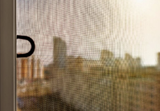 Integrated fly screen