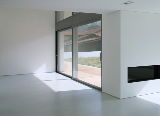 Aluminium lift and slide door