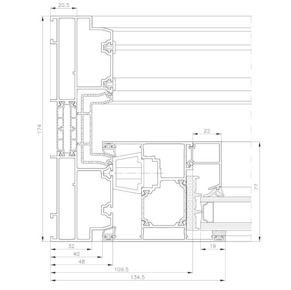 MB-77 - profile section