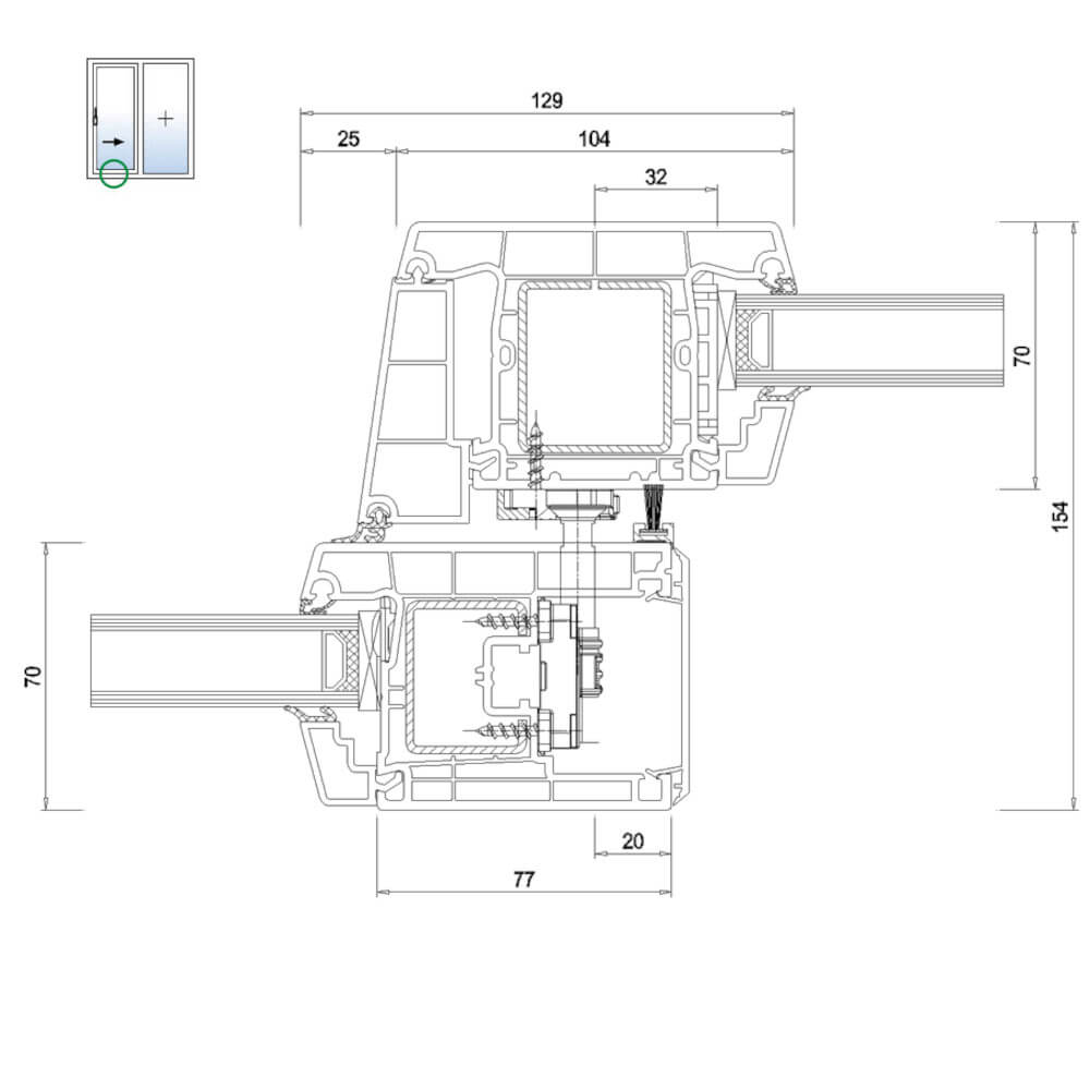 IDEAL Smart-Slide - centre joint