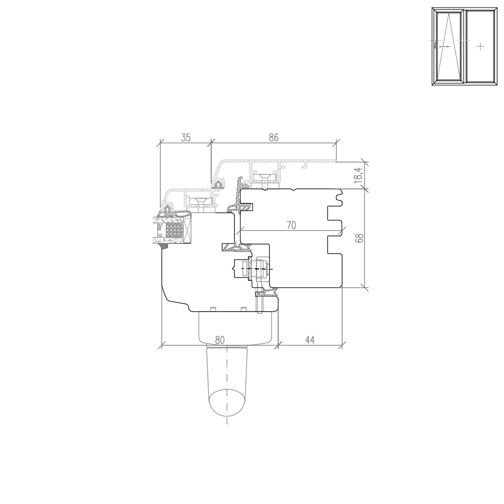 Idealu Classicline detail drawings