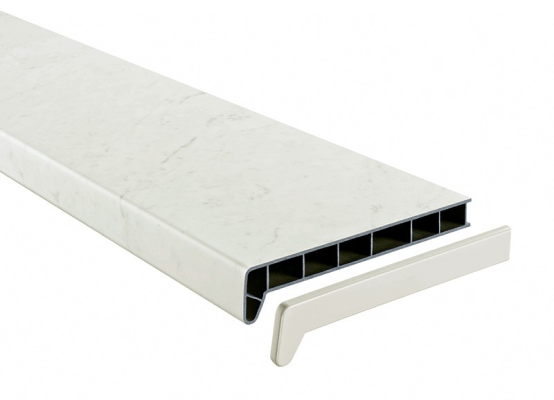 Internal window sill closing edge