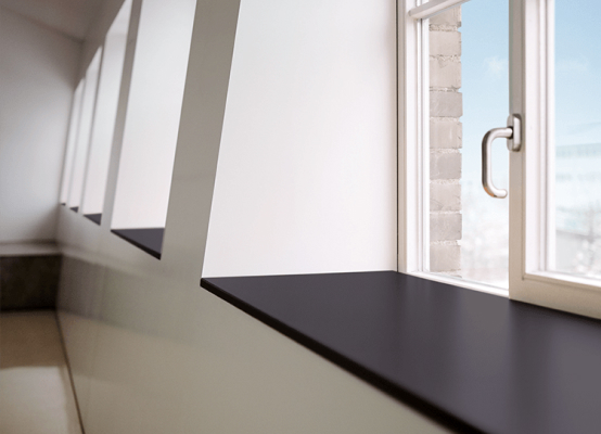 Werzalit interior window sill