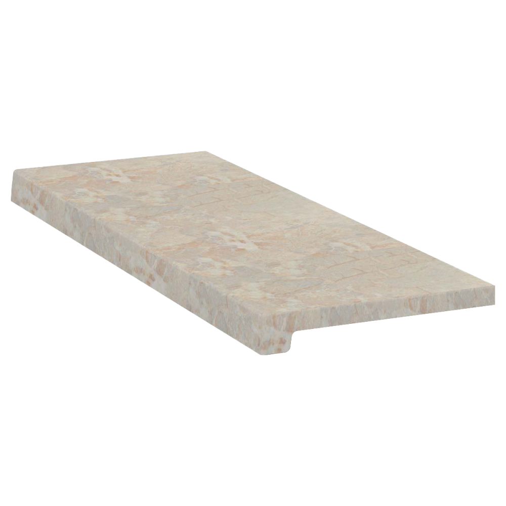Werzalit exclusiv window sill in marble beige