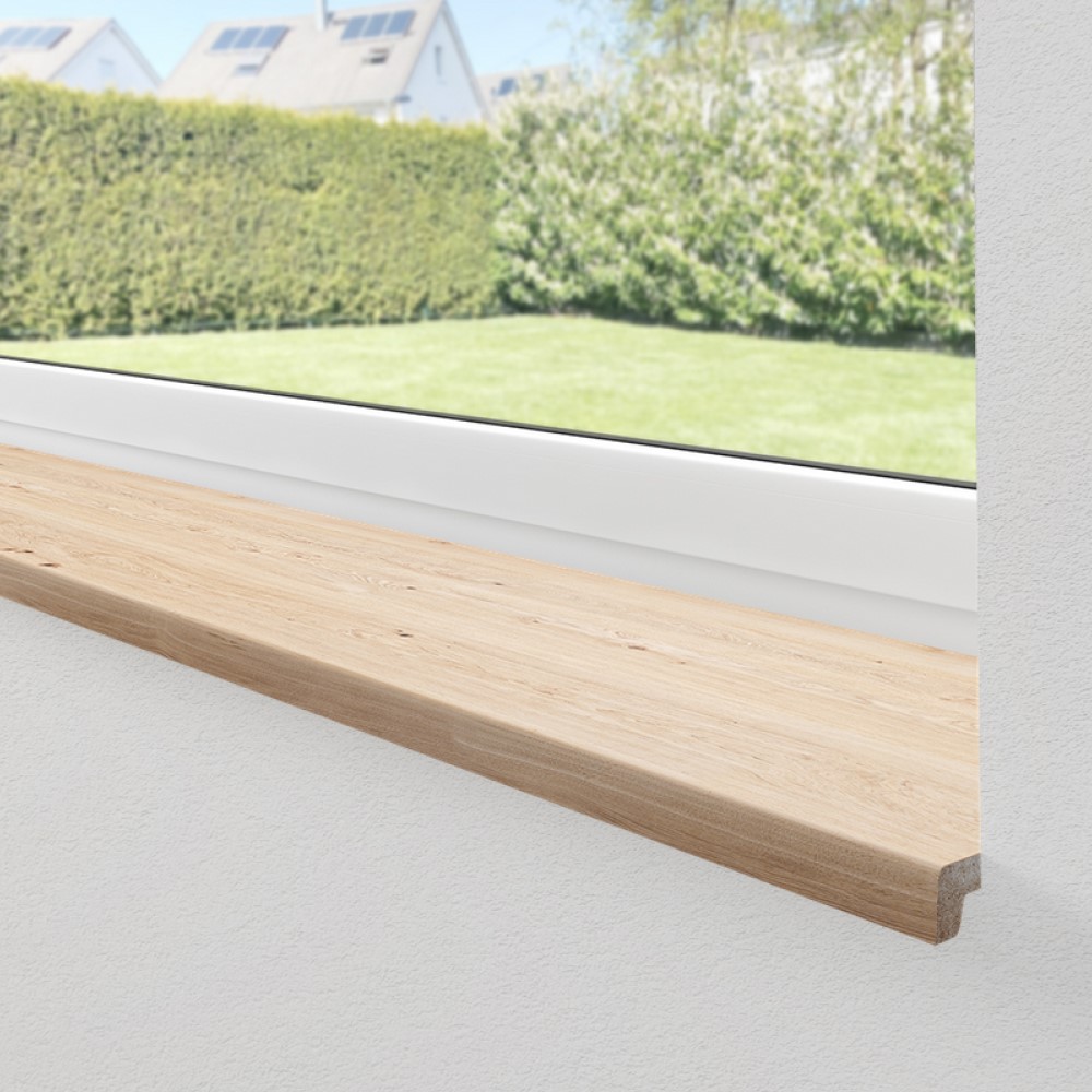 Werzalit exclusiv window sill in acacia 