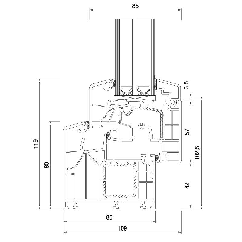 IDEAL 8000 - profile section