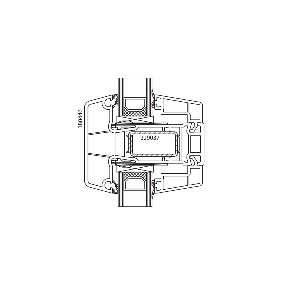 Ideal 7000 Post-and-rail 84 mm