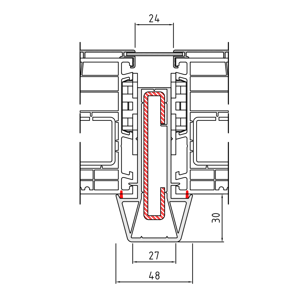 Twinset 8000 - 90 mm static coupling 1