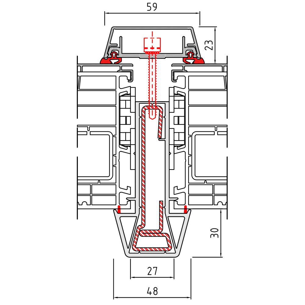 Twinset 8000 - 90 mm static coupling 2