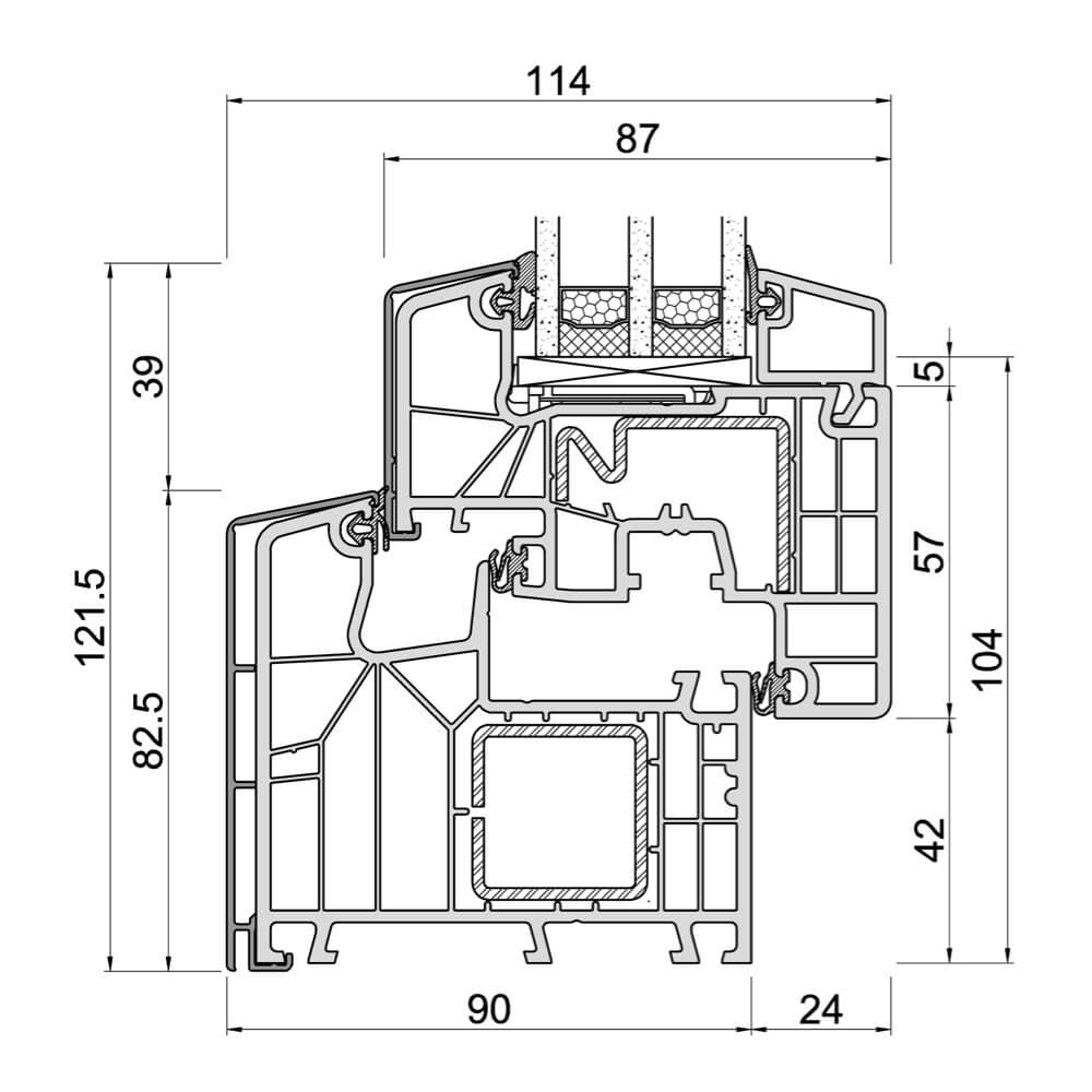 TwinSet 8000 - profile section
