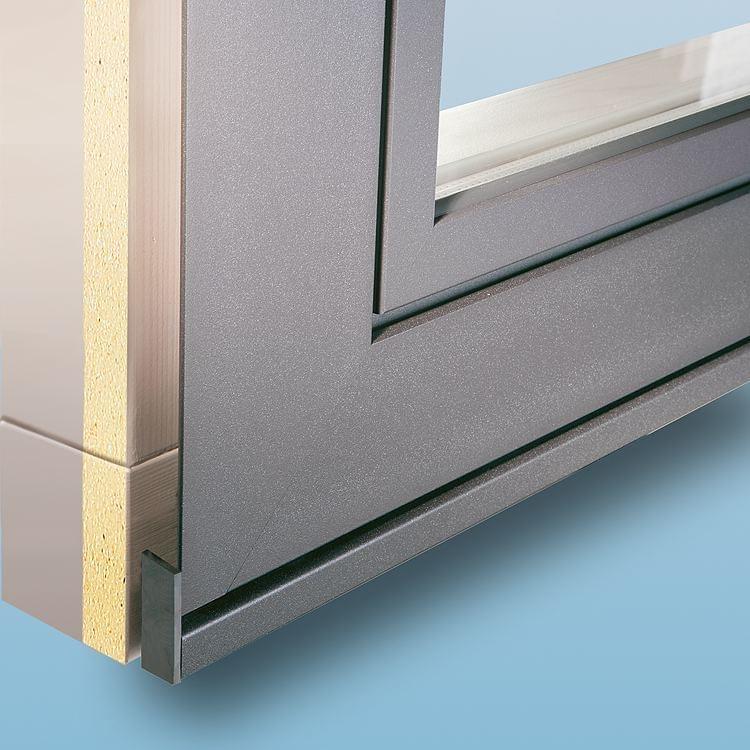 ECO Plano profile with a stone bench connection