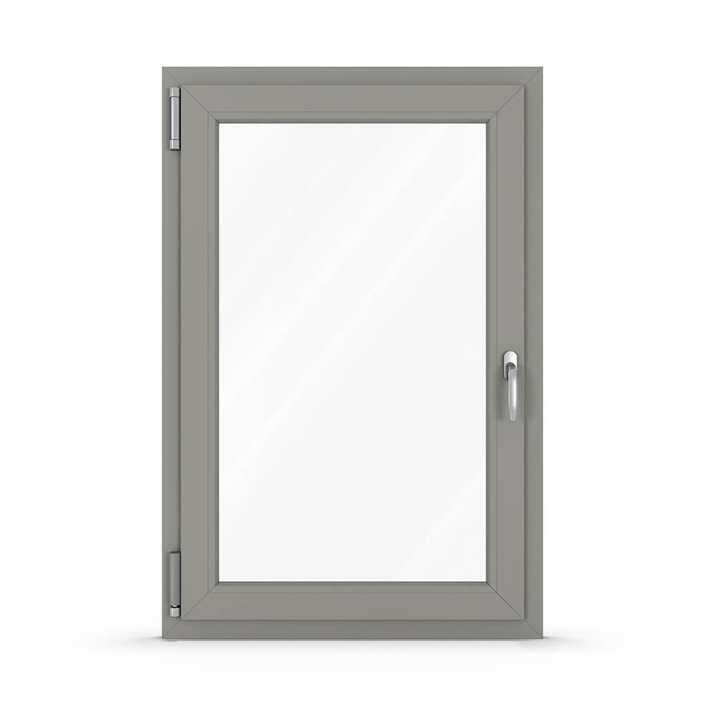 Grey Aluminium (RAL 9007) window from the inside