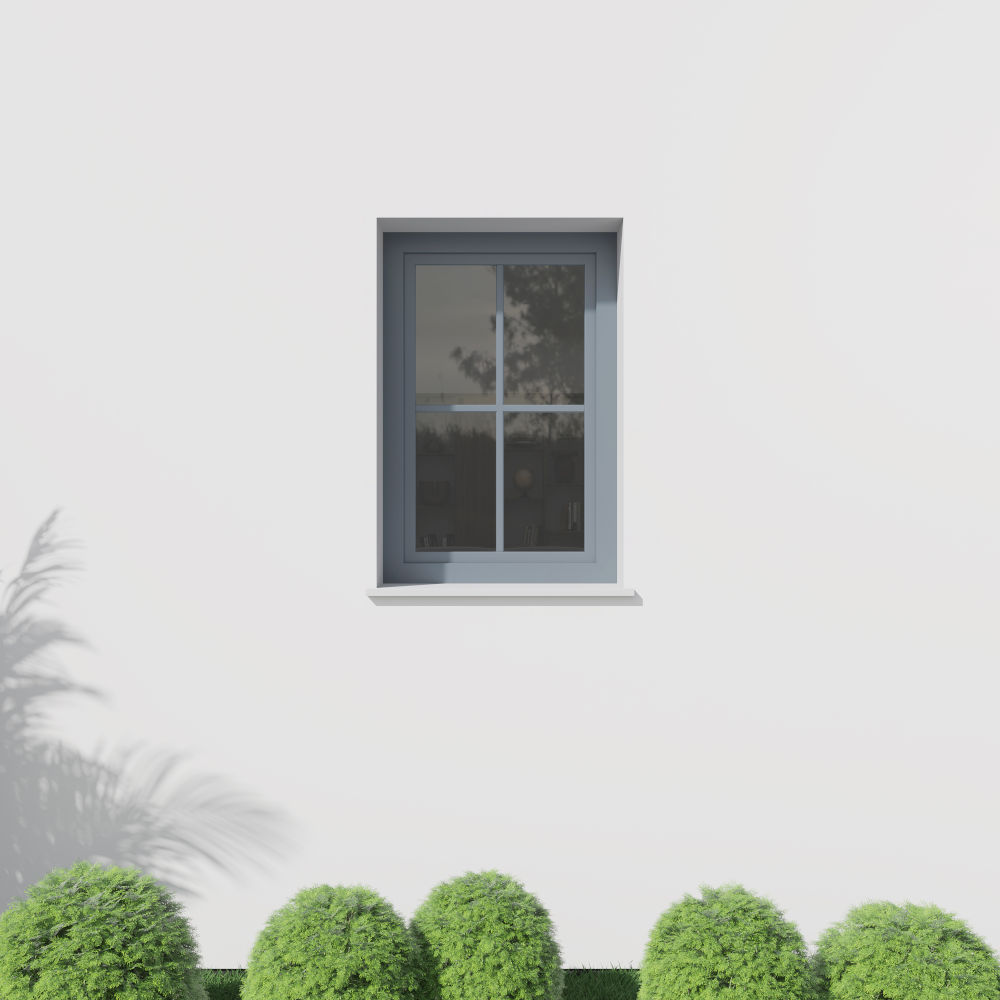 Grey glazing bars