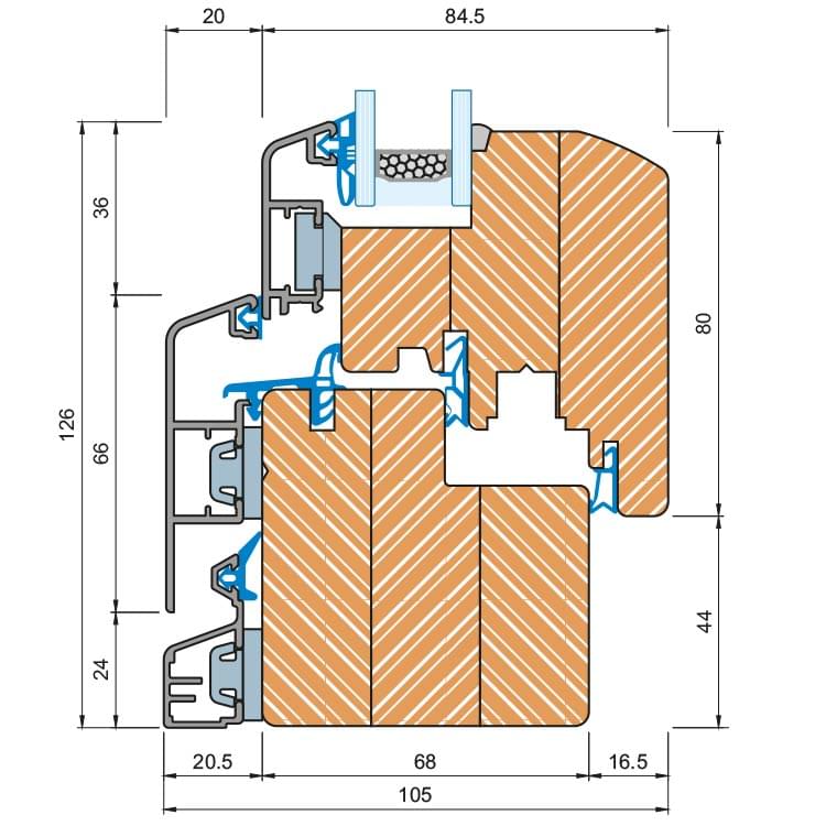 IDEALU IV 68 - profile section