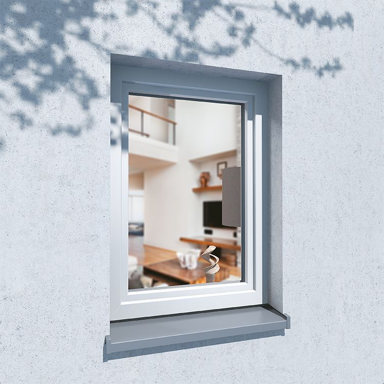 IDEALU Trendline window installation situation outside