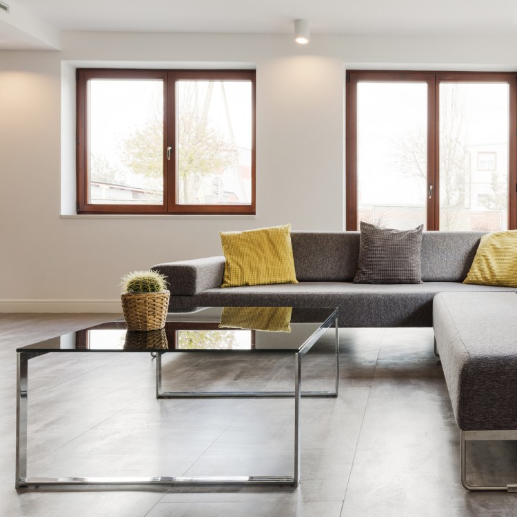 Wood-effect uPVC windows