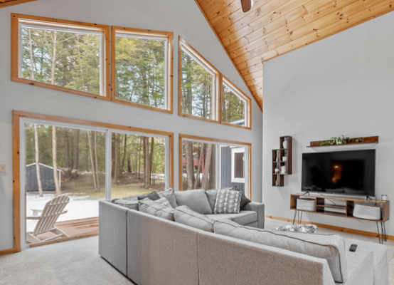 Wooden/decor gable windows