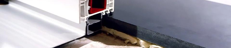 Window sill connection profile