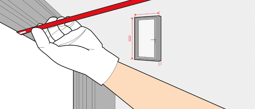 How to measure a patio door