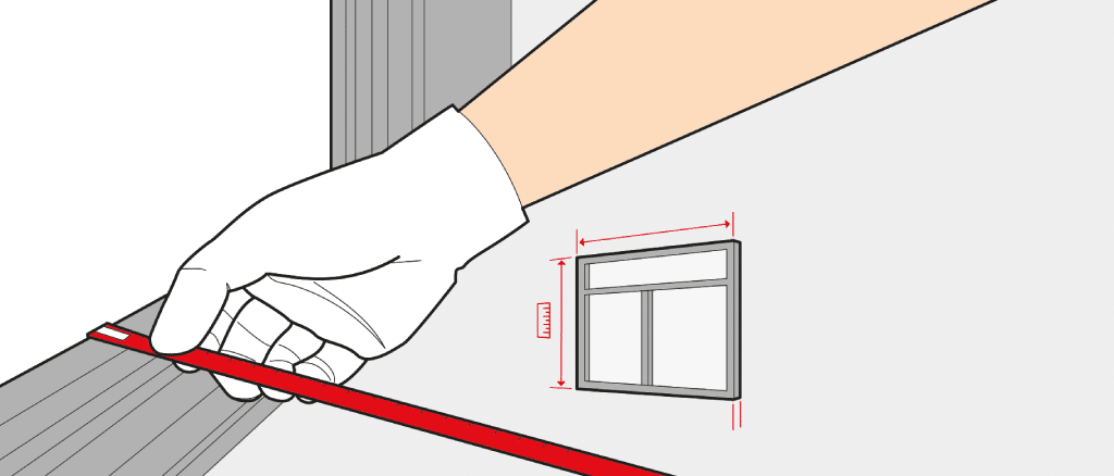 How to measure a window size