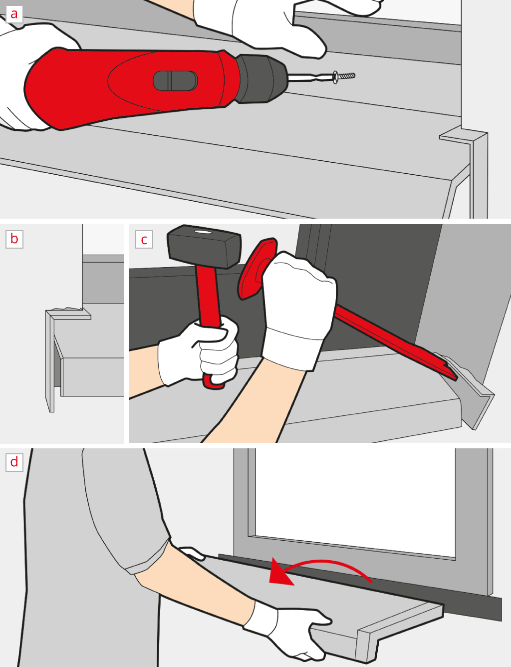 How to Remove a Window Sill