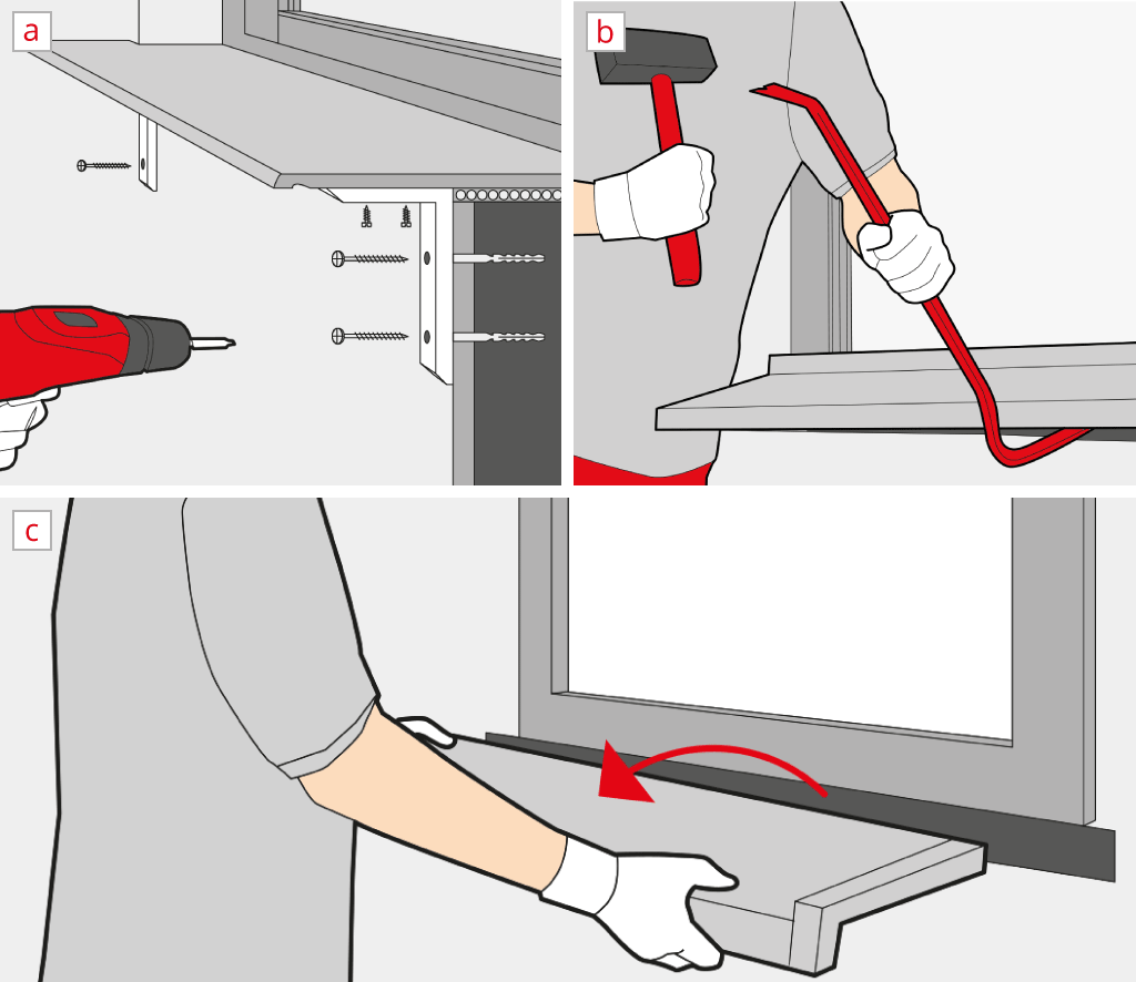 How To Remove A Window Sill Windows24 Com