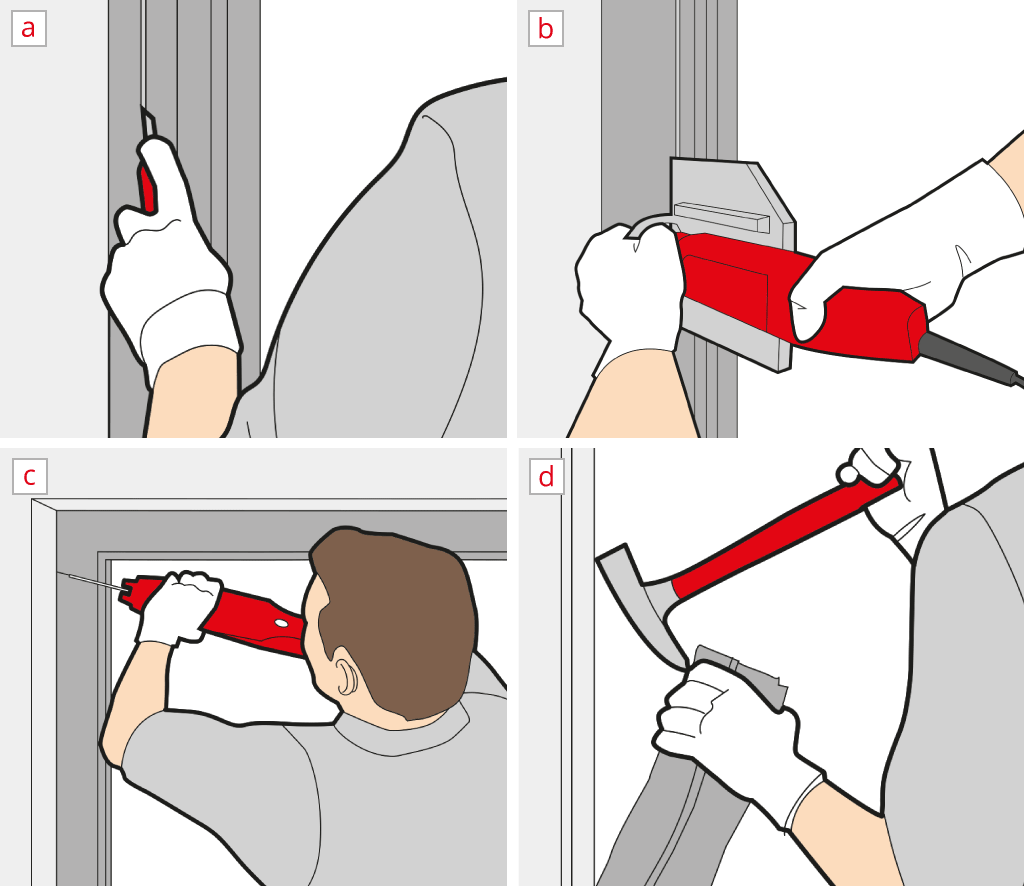 Remove a patio door