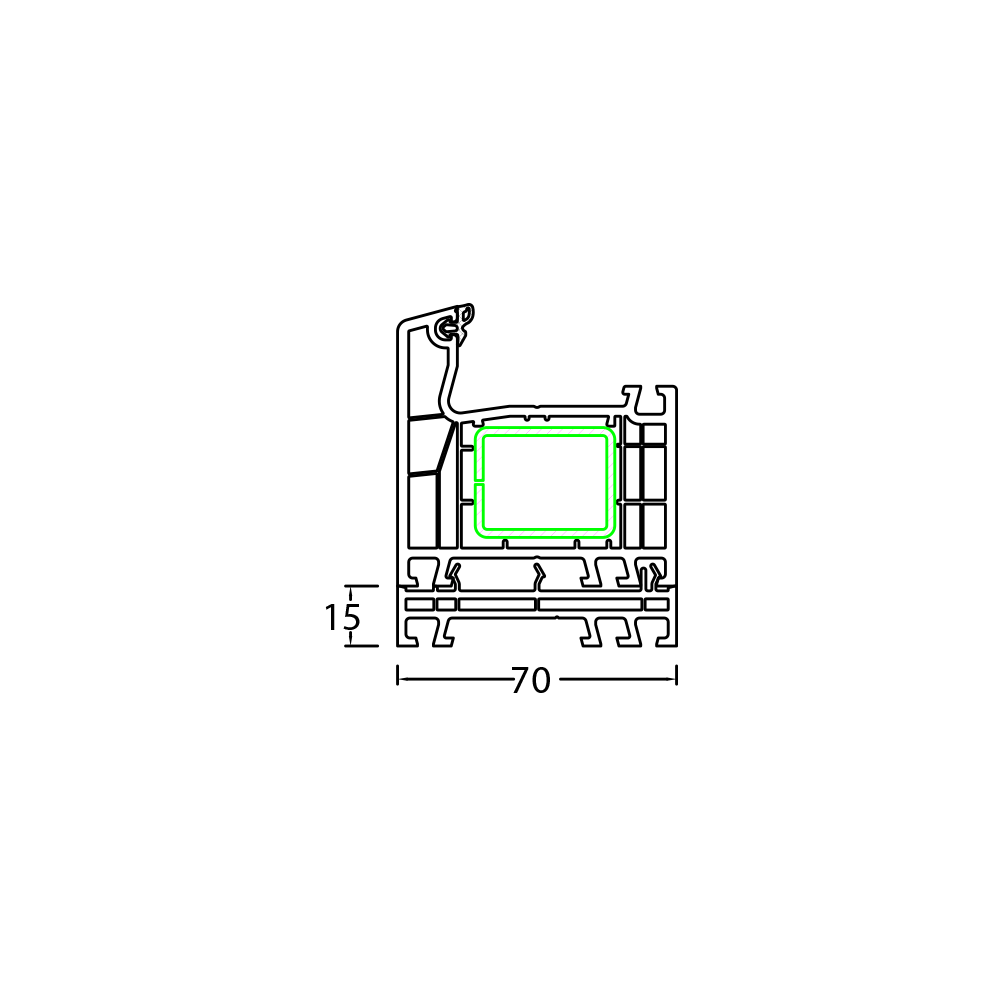 15 mm frame extension