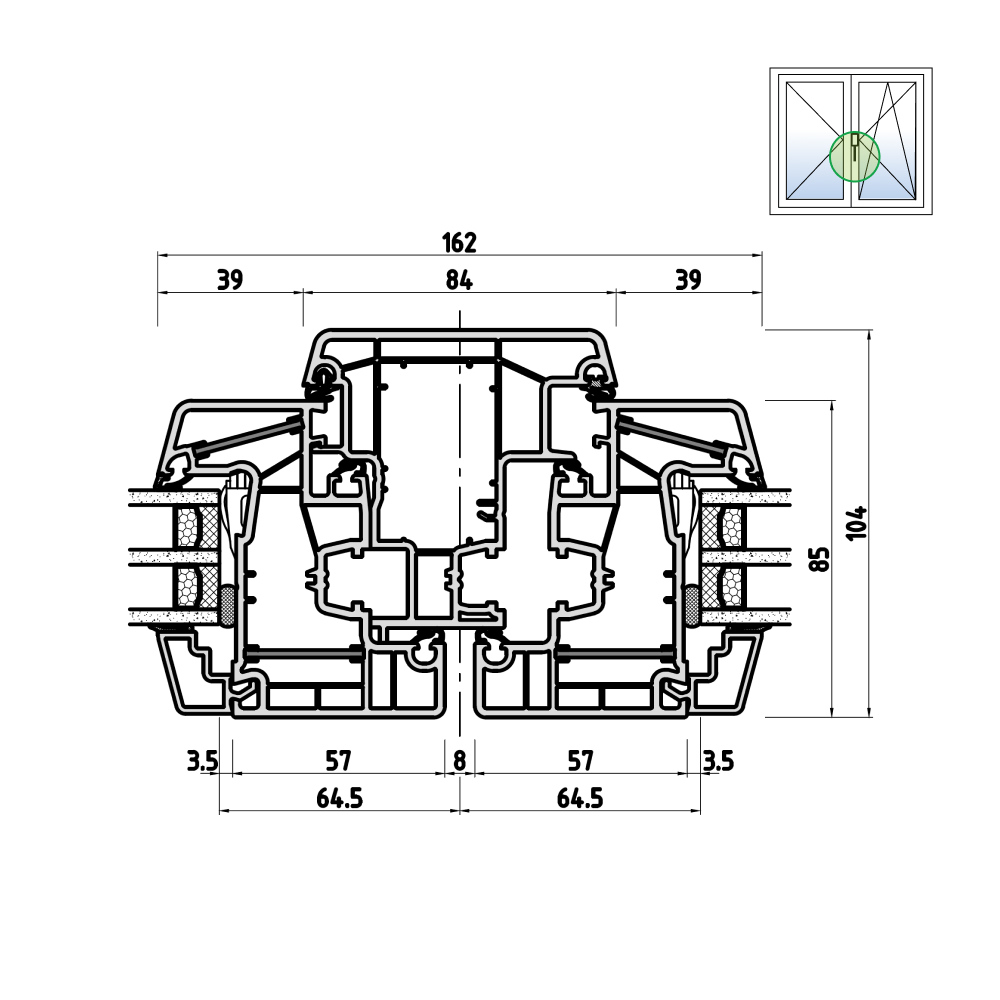 energeto 8000 with no central jamb variant 2