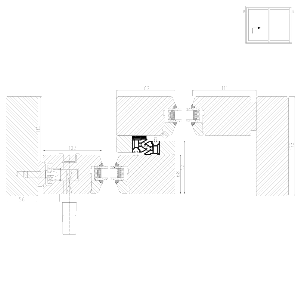 Detailed Drawings For Wood Sliding Doors Windows24 Com