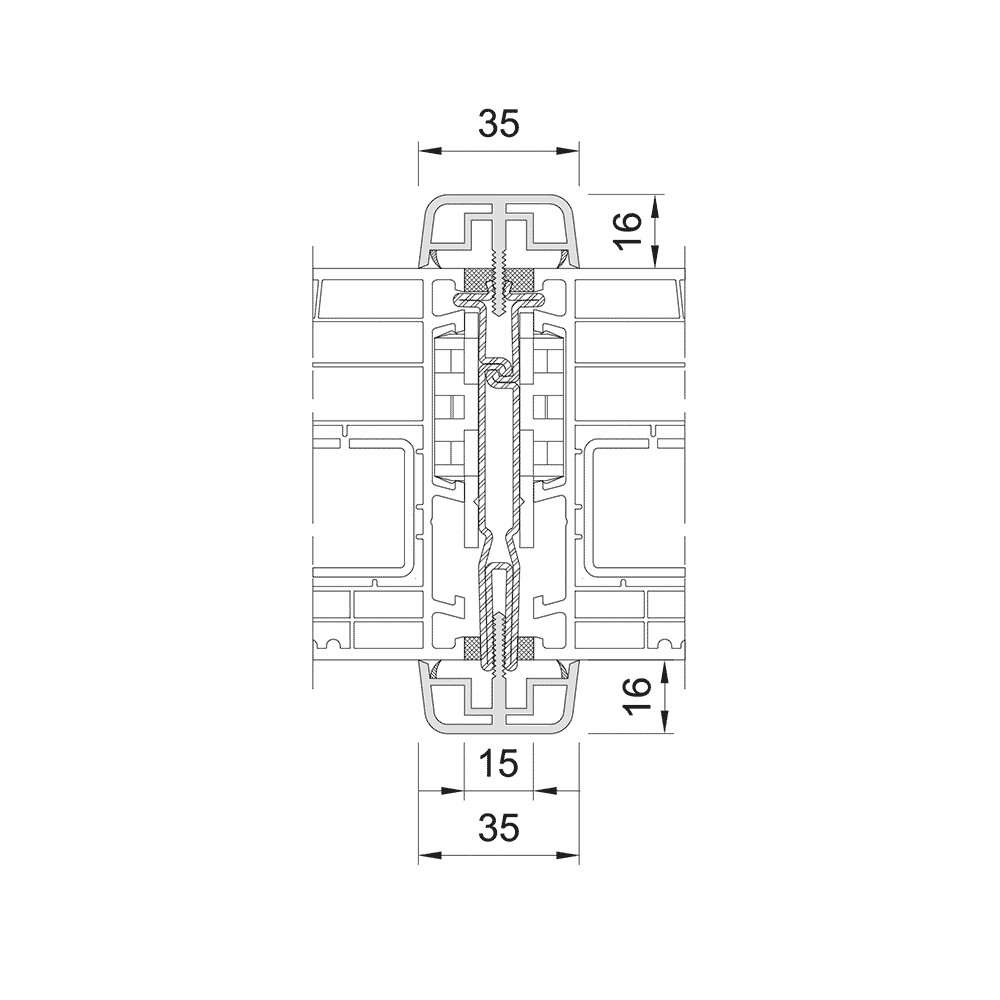 Static coupling 1 -85mm