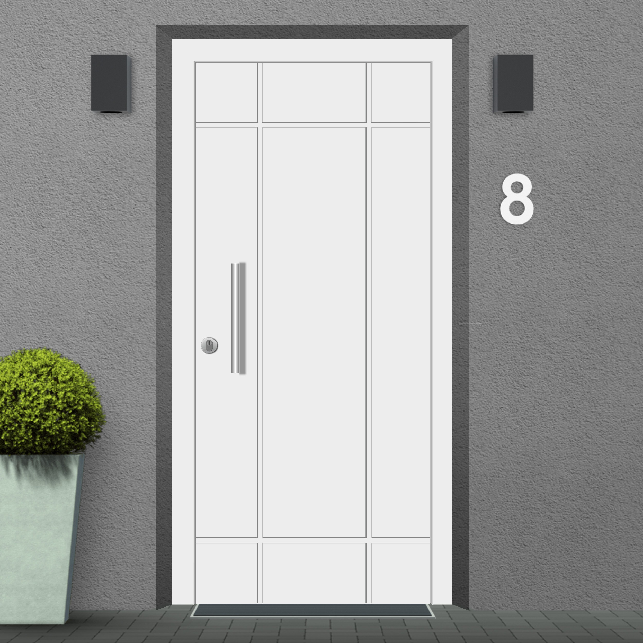Wooden Entrance Doors Model Denver