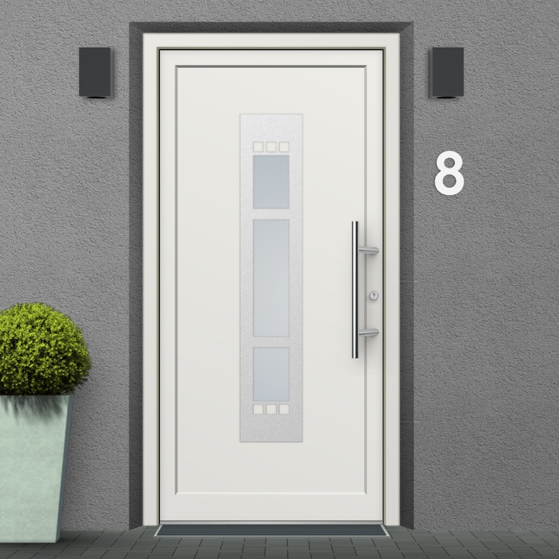 Colorado Springs Model Vinyl uPVC Front Doors windows24.