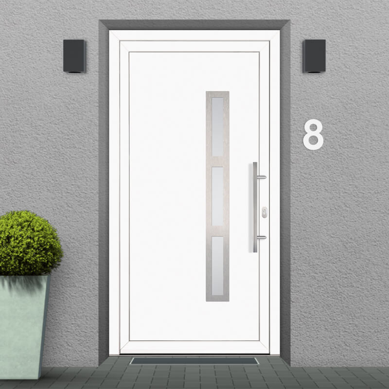 Christchurch Model Vinyl uPVC Front Doors windows24.c