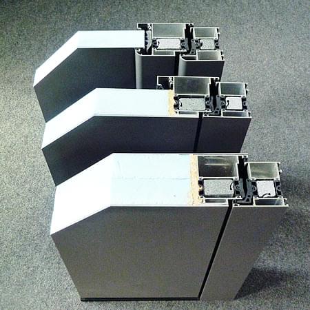 Front door filling possibilities with foamed middle chamber