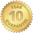 10 years warranty