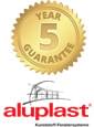 5 years warranty Aluplast