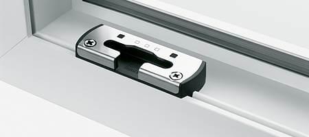 Security fitting for patio doors