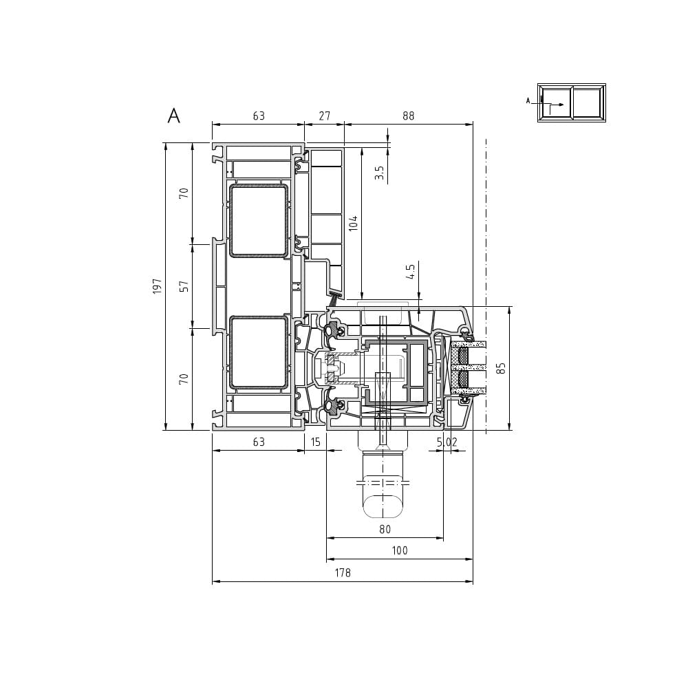 Detailed Drawings Vinyl Sliding Doors Windows24 Com
