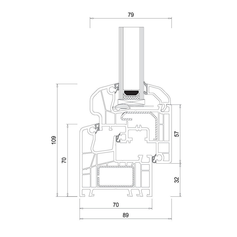 Profile section of the IDEAL 5000