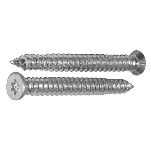 Window frame fixing screws